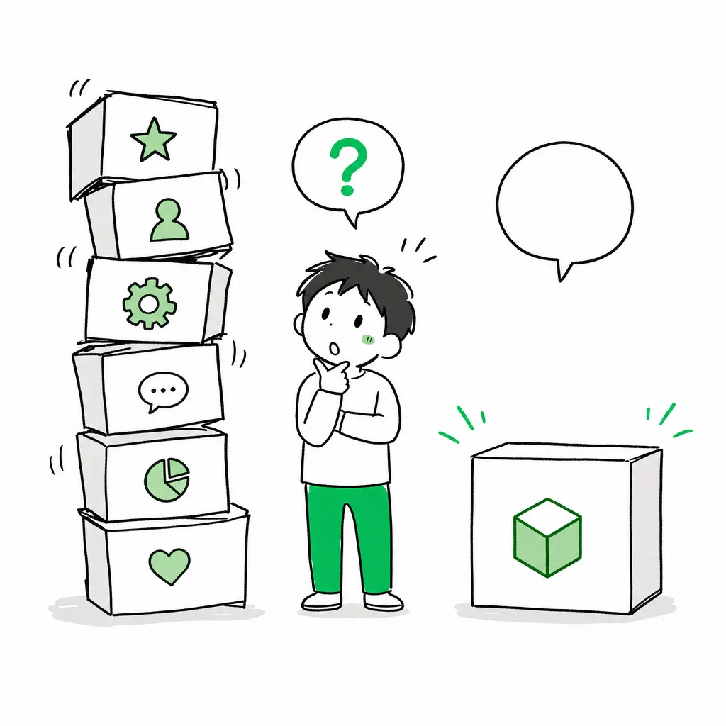 決済代行を組み合わせるか、統合型で1つにまとめるか。